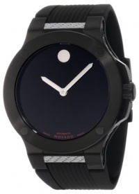 Movado Men's 0606492 S.E. Extreme Black PVD Stainless Steel Case Rubber Strap Watch Movado Men's 0606492 S.E. Extreme Black PVD Stainless Steel Case Rubber Strap Watch