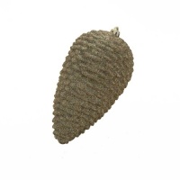 Kurt Adler 7-Inch 3-Piece Bronze Glitter Pinecones Ornament Set Kurt Adler 7-Inch 3-Piece Bronze Glitter Pinecones Ornament Set