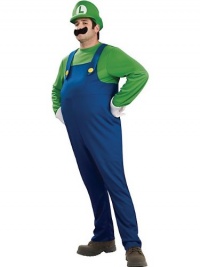 Super Mario Brothers Deluxe Luigi Costume Super Mario Brothers Deluxe Luigi Costume