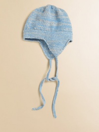 Crafted of cozy merino wool, this cold-conquering hat has a tweed-inspired pattern and self-ties for a tailored fit. Self-ties beneath chinMerino woolHand washImported Crafted of cozy merino wool, this cold-conquering hat has a tweed-inspired pattern and self-ties for a tailored fit. Self-ties beneath chinMerino woolHand washImported