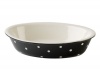 Spode Baking Days Black  Oval Rimmed Bake and Serve Dish