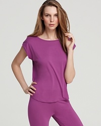 This basic, sporty sleep shirt features oh-so-soft fabric, logo detail at side and a loose fit. This basic, sporty sleep shirt features oh-so-soft fabric, logo detail at side and a loose fit.