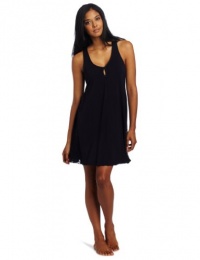 Midnight By Carole Hochman Women's Lace Embrace Chemise, Midnight, Large Midnight By Carole Hochman Women's Lace Embrace Chemise, Midnight, Large