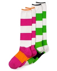Cute striped knee highs, courtesy of kate spade. Cute striped knee highs, courtesy of kate spade.