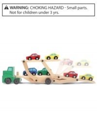 Vroom vroom! He'll love hitting the road with this fun truck from Melissa and Doug. Vroom vroom! He'll love hitting the road with this fun truck from Melissa and Doug.