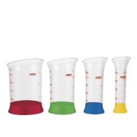 OXO Good Grips Mini Measuring Beaker Set, 4-Piece OXO Good Grips Mini Measuring Beaker Set, 4-Piece