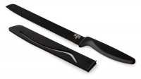 Kuhn Rikon 7-Inch Nonstick Colori Bread Knife , Black Kuhn Rikon 7-Inch Nonstick Colori Bread Knife , Black