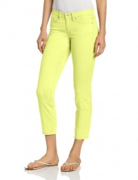 Calvin Klein Jeans Women's Skinny Ankle Crop, Limelight, 2 Calvin Klein Jeans Women's Skinny Ankle Crop, Limelight, 2