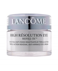 Triple Anti-Wrinkle Power! Boost Collagen, Hyaluronic Acid and Elastin. Reduce the Appearance of Wrinkles in Just One Hour!¹ NEW: High Résolution Refill-3X™ Triple Action Renewal Anti-Wrinkle Cream For the first time from Lancôme, an exclusive Refill-3X complex helps boost the synthesis of the three natural skin fillers – collagen, hyaluronic acid and elastin.2 Visible anti-wrinkle results:³ - Immediately, more than 81% of women see significantly softer, smoother skin. - In 4 weeks, wrinkles appear significantly reduced. 94% of women find their skin to be more hydrated, revealing a youthfully plumped appearance. Triple Anti-Wrinkle Power! Boost Collagen, Hyaluronic Acid and Elastin. Reduce the Appearance of Wrinkles in Just One Hour!¹ NEW: High Résolution Refill-3X™ Triple Action Renewal Anti-Wrinkle Cream For the first time from Lancôme, an exclusive Refill-3X complex helps boost the synthesis of the three natural skin fillers – collagen, hyaluronic acid and elastin.2 Visible anti-wrinkle results:³ - Immediately, more than 81% of women see significantly softer, smoother skin. - In 4 weeks, wrinkles appear significantly reduced. 94% of women find their skin to be more hydrated, revealing a youthfully plumped appearance.