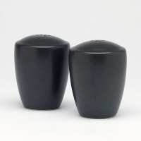 Noritake Colorware Salt and Pepper Shakers, Graphite Noritake Colorware Salt and Pepper Shakers, Graphite