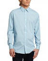 Calvin Klein Sportswear Men's Long Sleeve Non Iron Micro Check Poplin