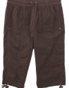 Style&co. Sport Plus Size Pants, Women's Drawing String Capri