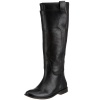 FRYE Women's Paige Tall Riding Boot,Black Calf Shine,7.5 M