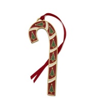 Wallace Gold-Plated Candy Cane Ornament, 30th Anniversary Edition Wallace Gold-Plated Candy Cane Ornament, 30th Anniversary Edition