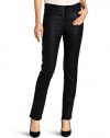 Not Your Daughter's Jeans Women's Petite Gilded Lily Print Sheri Skinny Leg Jean