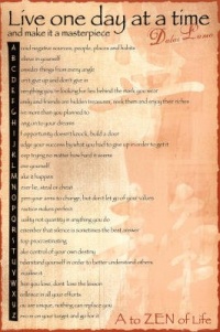 GB Eye Dalai Lama a to Zen Poster