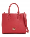 Dooney & Bourke's smart Janine purse sports a beautiful, boxy silhouette.