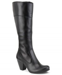 With a fabric lining and foot bed, the Stessy boots by b.o.c. perfectly combine functional features with polished style. With a fabric lining and foot bed, the Stessy boots by b.o.c. perfectly combine functional features with polished style.