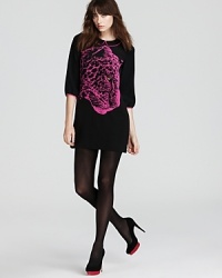 Awaken your animal instincts in an effortless Juicy Couture dress enlivened by a statement leopard motif. Slip the style over sheer tights and take a walk on the wild side. Awaken your animal instincts in an effortless Juicy Couture dress enlivened by a statement leopard motif. Slip the style over sheer tights and take a walk on the wild side.