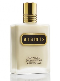 A lightweight, moisturizing after shave balm. For immediate relief of razor-irritated skin. Restores optimal balance for improving skin tone and texture. Lightly scented with Aramis. 4.1 oz. A lightweight, moisturizing after shave balm. For immediate relief of razor-irritated skin. Restores optimal balance for improving skin tone and texture. Lightly scented with Aramis. 4.1 oz.