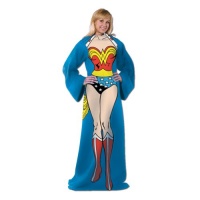 DC Comic Wonder Woman, Being Wonder Woman 48-Inch-by-71-Inch Adult Comfy Throw with Sleeves by The Northwest Company DC Comic Wonder Woman, Being Wonder Woman 48-Inch-by-71-Inch Adult Comfy Throw with Sleeves by The Northwest Company