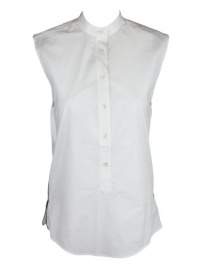 Maison Martin Margiela womens side zip buttoned sleeveless top Maison Martin Margiela womens side zip buttoned sleeveless top