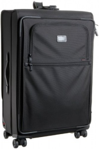Tumi Alpha 4 Wheeled Weekender, Black, One Size Tumi Alpha 4 Wheeled Weekender, Black, One Size