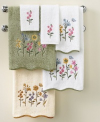 Avanti Premier Country Floral Bath Towel, Ivory Avanti Premier Country Floral Bath Towel, Ivory