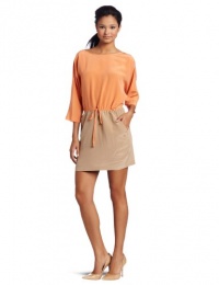 Twelfth St. by Cynthia Vincent Women's Color Block Dolman Dress, Sand/Coral, Medium Twelfth St. by Cynthia Vincent Women's Color Block Dolman Dress, Sand/Coral, Medium