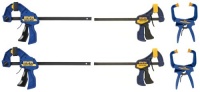 IRWIN SET150 6-Piece Clamp Set IRWIN SET150 6-Piece Clamp Set