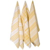 Now Designs Jumbo Pure Kitchen Towel Set of 3, Lemon