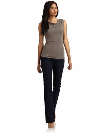 THE LOOKFeatures slimming Happy Technology for pain-free shapingCowlneckSleevelessTHE FITAbout 23 from shoulder to hemTHE MATERIALOutside body: 95% rayon/5% elastaneInside body panel: 82% polyester/18% elastaneCARE & ORIGINMachine washImportedModel shown is 5'10 (177cm) wearing US size Small.FIT RECOMMENDATION: Order one size down as this style runs large. THE LOOKFeatures slimming Happy Technology for pain-free shapingCowlneckSleevelessTHE FITAbout 23 from shoulder to hemTHE MATERIALOutside body: 95% rayon/5% elastaneInside body panel: 82% polyester/18% elastaneCARE & ORIGINMachine washImportedModel shown is 5'10 (177cm) wearing US size Small.FIT RECOMMENDATION: Order one size down as this style runs large.
