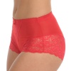 Angelina, Dozen-pack, All-around-thigh Lace, Light-control, Full-coverage Briefs (Pack of 12 Panties, in All New Colors), #911