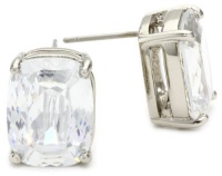 Juicy Couture Shoreline Shades Emerald Cut Clear Stud Earrings Juicy Couture Shoreline Shades Emerald Cut Clear Stud Earrings