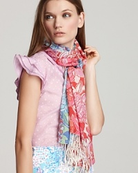 Lilly Pulitzer Murfee Rain Or Shine Scarf Lilly Pulitzer Murfee Rain Or Shine Scarf