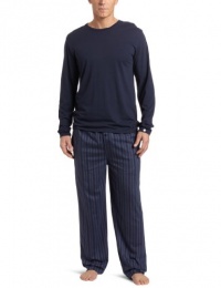 Dockers Men's Jersey Knit Crew and Pant Sleep Set Dockers Men's Jersey Knit Crew and Pant Sleep Set