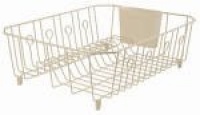 Rubbermaid Home 6032-AR-BISQU Large Dish Drainer Rubbermaid Home 6032-AR-BISQU Large Dish Drainer