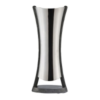 With a stunning design that is as contemporary as it is classic, this eye-catching, curvaceous vase is guaranteed an always-in-sight spot in your home for many years to come. Its larger size makes it ideal to display bouquets of fresh flowers.