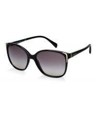 The hallmark styling of this world-renowned fashion leader denotes high quality with a dedication to innovation and a strong tradition of craftsmanship. Prada is synonymous with an understated style that has always anticipated, and often dictated, new trends. Prada sunglasses use only the finest materials to strike the ideal balance of form and function. The hallmark styling of this world-renowned fashion leader denotes high quality with a dedication to innovation and a strong tradition of craftsmanship. Prada is synonymous with an understated style that has always anticipated, and often dictated, new trends. Prada sunglasses use only the finest materials to strike the ideal balance of form and function.