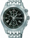 Seiko Men's SNAE31P1 Stainless-Steel Analog with Grey Dial Watch