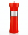 Here's inspiration for the chef: create a unique space with these vintage-inspired grinders. A range of retro shades light up your table and add personality to any setup. Made from non-corrosive ceramic, each mill is fully adjustable for a fine to coarse grind and can be used to dish out salt or pepper.