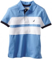 Nautica Sportswear Kids Boys 8-20 Short Sleeve Pieced Polo Nautica Sportswear Kids Boys 8-20 Short Sleeve Pieced Polo