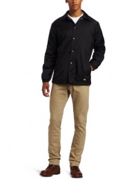 Dickies Men's Snap Front Nylon Jacket Dickies Men's Snap Front Nylon Jacket