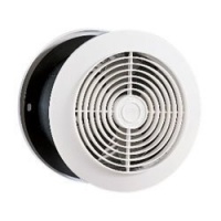 Broan Model 512 6-Inch Through Wall Utility Fan, 90 CFM, 3.5 Sones Broan Model 512 6-Inch Through Wall Utility Fan, 90 CFM, 3.5 Sones