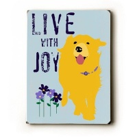 Arte House 0003-9778-25 Wooden Sign, Love with Joy Arte House 0003-9778-25 Wooden Sign, Love with Joy