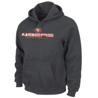 NFL Men's San Francisco 49ers 1st and Goal IV Long Sleeve Hooded Fleece Pullover NFL Men's San Francisco 49ers 1st and Goal IV Long Sleeve Hooded Fleece Pullover