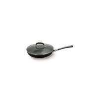 Simply Calphalon Enamel 10 Inch Covered Omelette Pan, Black Simply Calphalon Enamel 10 Inch Covered Omelette Pan, Black