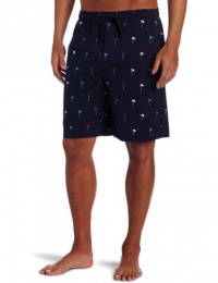 Nautica Men's Knit Allover On Par Printed Sleep Short Nautica Men's Knit Allover On Par Printed Sleep Short
