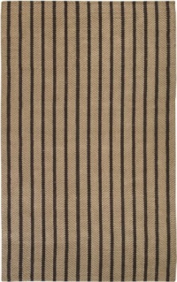 Area Rug 3x5 Rectangle Natural Fiber Chocolate-Natural Color - Surya Country Jutes Rug from RugPal Area Rug 3x5 Rectangle Natural Fiber Chocolate-Natural Color - Surya Country Jutes Rug from RugPal