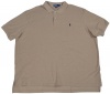 Polo Ralph Lauren Men's Big & Tall Mesh Polo Shirt-Tan